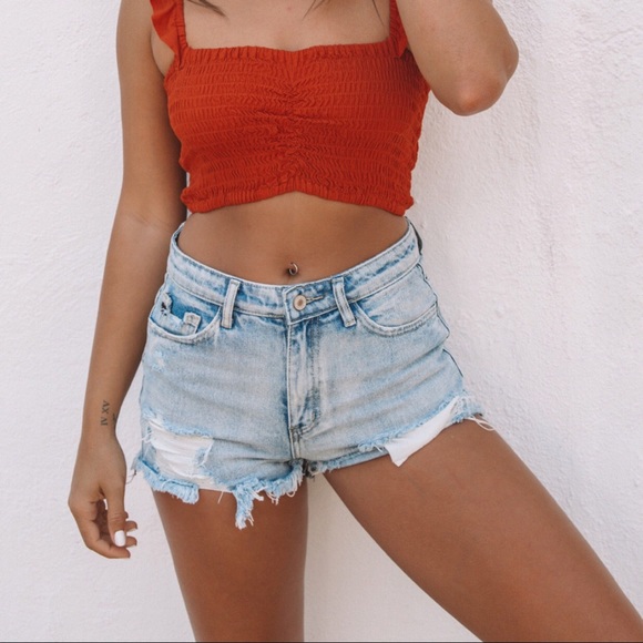 50% CLEARANCE‼️Maxine Distressed Shorts - Picture 8 of 8